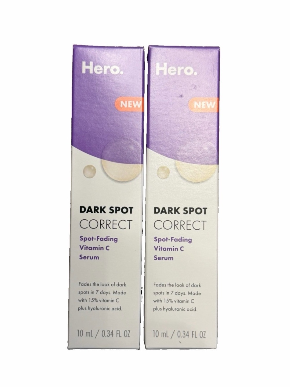 2/$25 ☀️ Hero Cosmetics Dark Spot Correct - Spot Fading Vitamin C Serum - New